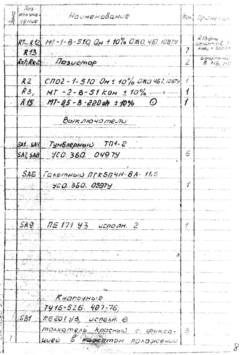 Перелік елементів токарного верстата 16М30Ф3-121 Перелік елементів токарного верстата 16М30Ф3-121